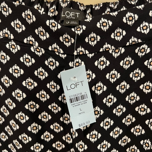 Loft Wide Leg Pull-on Pants - Picture 2 of 4